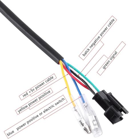 12V 84V Electric Bike Throttle Grip Handlebar Battery Voltage Half Twist Throttle with LED Display and Power Key Locker for Motorbike Motorcycle and E Bike in Saudi Arabia