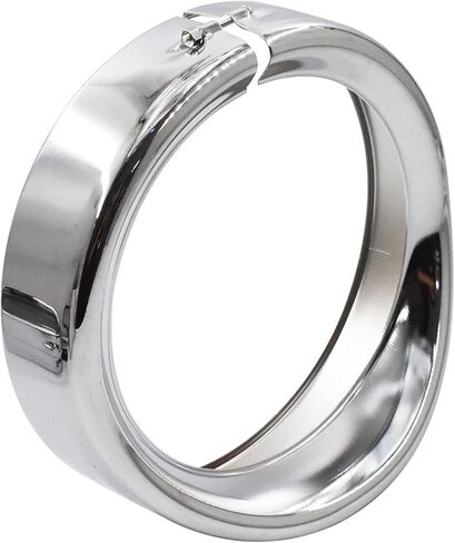 munirater Headlight Trim Ring 7inch Chrome Visor Type Motorcycle Headlamp Replacement for Softail Road King Street Glide in Saudi Arabia
