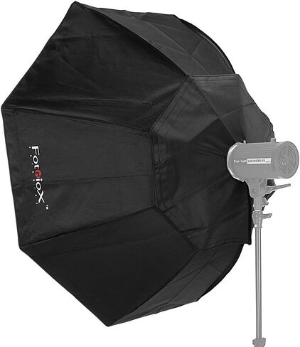 Fotodiox Pro 48 بوصة (120 سم) صندوق ناعم مثمن مع حلقة سرعة ضوئية للتصوير الفوتوغرافي ونورمان ML ومتوافق - صندوق ناعم قياسي مع جزء داخلي عاكس فضي مع لوحات توزيع مزدوجة in Saudi Arabia