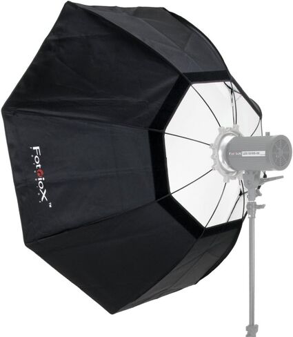 Fotodiox Pro 48 بوصة (120 سم) صندوق ناعم مثمن مع حلقة سرعة ضوئية للتصوير الفوتوغرافي ونورمان ML ومتوافق - صندوق ناعم قياسي مع جزء داخلي عاكس فضي مع لوحات توزيع مزدوجة in Saudi Arabia