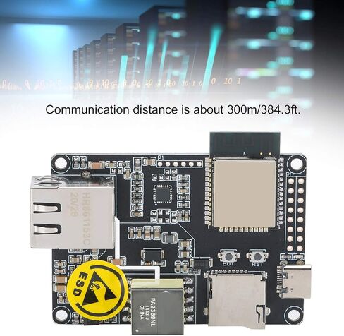Heayzoki T?الإنترنت?POE ESP32 LAN8720A رقاقة محول إيثرنت لوحة توسيع الأجهزة القابلة للبرمجة، محول إيثرنت الأجهزة in Saudi Arabia