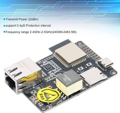Heayzoki T?الإنترنت?POE ESP32 LAN8720A رقاقة محول إيثرنت لوحة توسيع الأجهزة القابلة للبرمجة، محول إيثرنت الأجهزة in Saudi Arabia