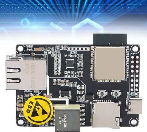 Heayzoki T?الإنترنت?POE ESP32 LAN8720A رقاقة محول إيثرنت لوحة توسيع الأجهزة القابلة للبرمجة، محول إيثرنت الأجهزة in Saudi Arabia