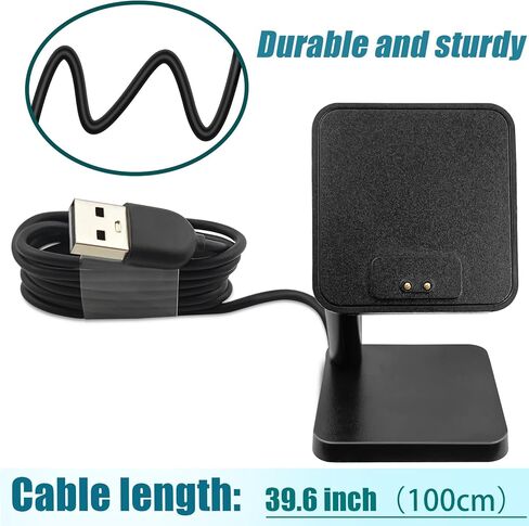Charger Dock Compatible with Xiaomi mi Band 8 pro & Redmi Band 2 Smartwatch,Nightstand Charging Stand with 3.3 Feet USB Charger Cable fit for Xiaomi 8 pro Watch in Kuwait