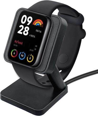Charger Dock Compatible with Xiaomi mi Band 8 pro & Redmi Band 2 Smartwatch,Nightstand Charging Stand with 3.3 Feet USB Charger Cable fit for Xiaomi 8 pro Watch in Kuwait