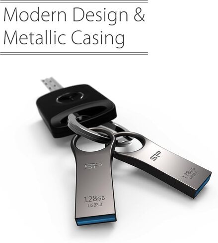 Silicon Power 128GB USB 3.0/3.1 Gen1 USB Flash Drive Jewel J80 in Saudi Arabia