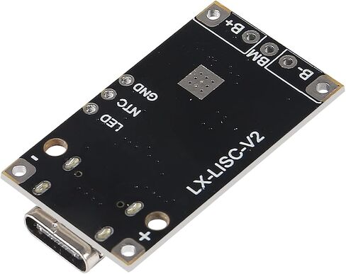 5PCS Type-C USB 2/3S BMS 15W 8.4V 12.6V 1.5A Lithium Battery Charging Boost Module with Balanced Support Fast Charge with Indicator(2S Balanced) in Saudi Arabia
