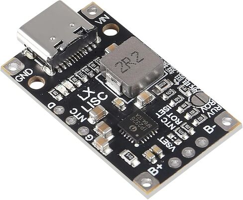 5PCS Type-C USB 2/3S BMS 15W 8.4V 12.6V 1.5A Lithium Battery Charging Boost Module with Balanced Support Fast Charge with Indicator(2S Balanced) in Saudi Arabia