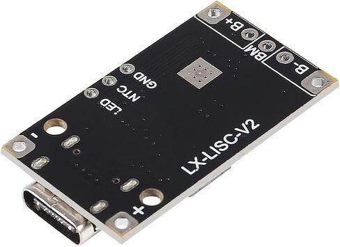 5PCS Type-C USB 2/3S BMS 15W 8.4V 12.6V 1.5A Lithium Battery Charging Boost Module with Balanced Support Fast Charge with Indicator(2S Balanced) in Saudi Arabia