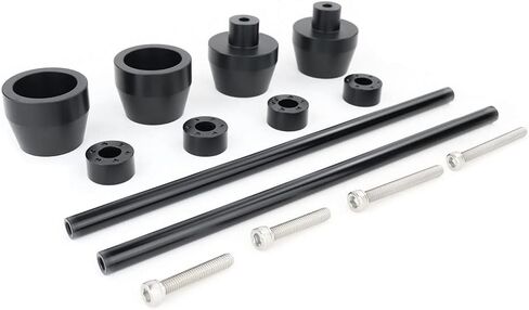 Xitomer الجبهة الخلفية Alex المتزلجون صالح ل ZX6R 2009 2010 2011 2012 2013 2014 2015 2016 2017 2018 2019 ZX6R 2020 2021 2022 عجلة حامي المحور المنزلق تحطم منصات الإطار حامي in Kuwait