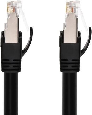كابل مونوبرايس Cat6A PoE - 10 قدم - أسود | 100 واط، PoE ++ (IEEE 802.3af/at/bt)، UTP، 22AWG، 500 ميجا هرتز، نحاس عاري نقي، RJ45 محمي، كابل إيثرنت in Saudi Arabia