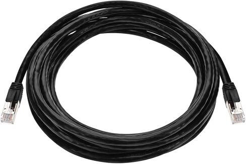 كابل مونوبرايس Cat6A PoE - 10 قدم - أسود | 100 واط، PoE ++ (IEEE 802.3af/at/bt)، UTP، 22AWG، 500 ميجا هرتز، نحاس عاري نقي، RJ45 محمي، كابل إيثرنت in Saudi Arabia