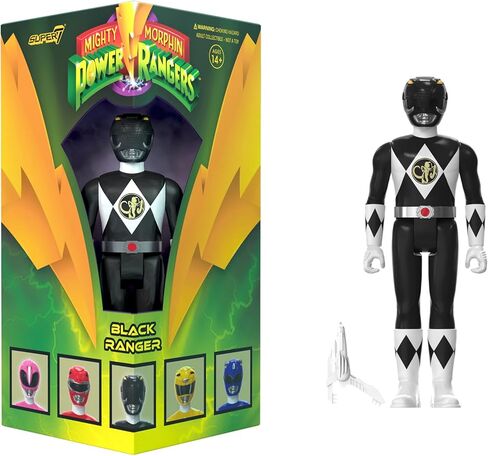 Mighty Morphin Power Rangers Reaction SDCC 2023 - Blue Ranger [Triangle Box] [SDCC 2023] مقتنيات كلاسيكية وألعاب قديمة in Kuwait
