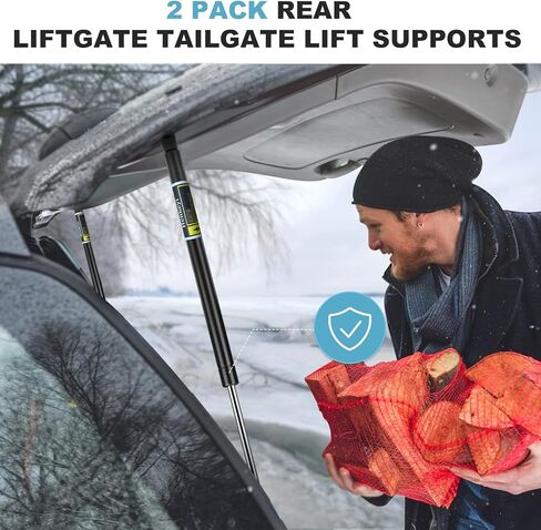 2 Pack Rear Liftgate Tailgate Lift Supports Struts Shocks for Chrysler Town & Country/Dodge Grand Caravan 2008-2015 for Ram C/V 2012-2015 SG214056 6124 in Kuwait