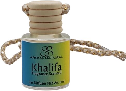 Khalifa Men's Cologne Inspired Scent Car Diffuser | Car Air Freshener 8ml | Long-Lasting Car Diffuser | Handmade Air Freshener | Fragrance Diffuser For Car and Home in Saudi Arabia