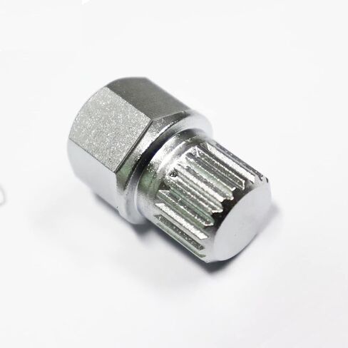 Chrome Steel ABC 0-9 Wheel Lock Key for VW，locking lug nut removal tools- Anti Theft Volkswagen Wheel Lock Key for Cars Wheel Tire Nut Screw Removal (ABC-6) in Saudi Arabia