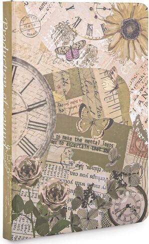 مجلة السفر خمر، دفتر الملاحظات التنفيذي A5 غلاف فني كتابة المفكرة مجلة يوميات أوروبية للنساء in Kuwait