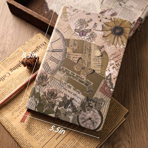 مجلة السفر خمر، دفتر الملاحظات التنفيذي A5 غلاف فني كتابة المفكرة مجلة يوميات أوروبية للنساء in Kuwait