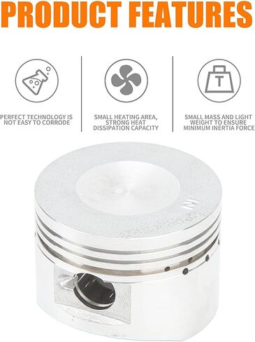 مجموعة حشية حلقات المكبس للصينيين الرئيسيين 110cc 125cc متوافقة مع Kazuma Taotao Sunl Coolster Roketa BMS SSR ATV Dirt Pit Bike Go Kart عالية القوة 52.4 مم مجموعة حشية حلقات المكبس in Kuwait