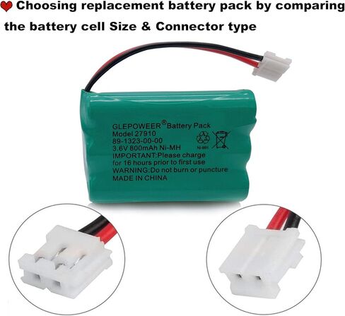27910 Cordless Phone Battery Compatible with 89-1323-00-00 E1112 E2801 TL72108 SD-7501 23-959 Cordless Handsets(3 Pack) in Saudi Arabia