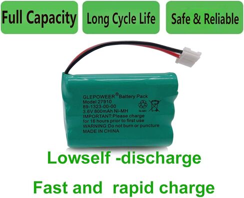 27910 Cordless Phone Battery Compatible with 89-1323-00-00 E1112 E2801 TL72108 SD-7501 23-959 Cordless Handsets(3 Pack) in Saudi Arabia