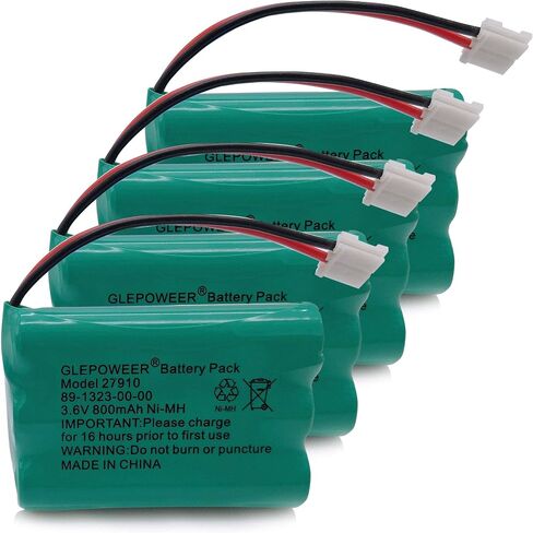 27910 Cordless Phone Battery Compatible with 89-1323-00-00 E1112 E2801 TL72108 SD-7501 23-959 Cordless Handsets(3 Pack) in Saudi Arabia