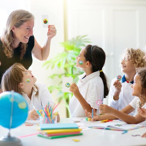 500 قطعة من ملصقات حوافز عيد الفصح للأطفال، ملصقات مكافأة للمعلم مقاس 1 بوصة في 8 تصميمات، لفافة ملصقات ملهمة للوازم المدرسية، ملصقات تحفيزية للتدريب على استخدام المرحاض للمنزل في الفصل الدراسي in Kuwait