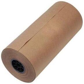 POS Paper USA 30" x 900' - Brown Kraft Paper Roll 40# Kraft Paper - (1 Roll/Case)