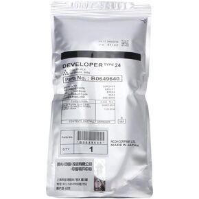 Compatible Type 24 Developer for Various Models Including Aficio 1060 1075 2060 2075 6001 7000 7001 7500 7502 8000 8001 9001 9002 B0649640 900g(Original)