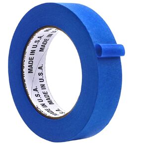 Made in USA Blue Painter’s Tape - 2 inch x 60 yds. Thick & Wide Masking Tape for Safe Wall Painting, Building, Remodeling, Labeling, Edge Finishing