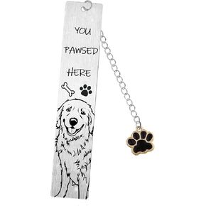 Dog Bookmark Book Marks for Reading Women Dog Themed Gifts for Dog Lover Book Lovers Dog Mom Dad Dog Owner Christmas Stocking Stuffers Birthday Gifts Bookworm Gifts Golden Retriever Lovers Gifts