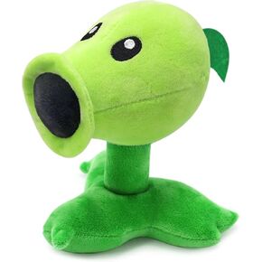 Maikerry 1 PC Plants VS Zombies Plush Toy,Stuffed Soft Doll Peashooter Plush Toy,Great Gifts for Kids and Fans, Christmas, Hallowen
