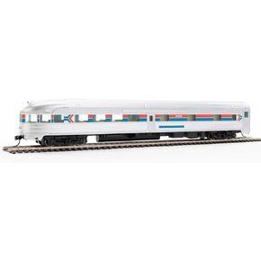 Walthers HO Scale 85' Budd Observation Passenger Car Amtrak Phase I