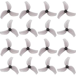 16pcs Gemfan 40mm 1611 3-Blade PC Propeller 1.5mm for 1102, 0802SE Brushless Motors, for 2S FPV Racing Freestyle Drone Like Pavo Femto Brushless Quadcopter
