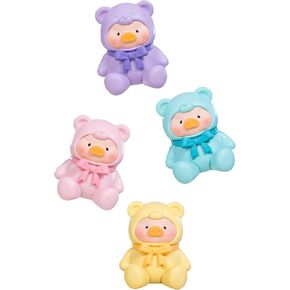 Lulu The Piggy Bear Mini Bean Blind Box Figures 3bags(3figures) Collection Blind Bags Cute Birthday Gifts