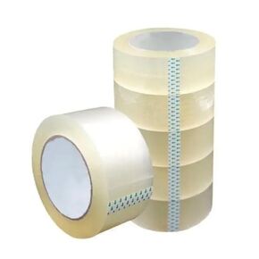 72 Rolls Shipping Packaging Box Packing Sealing Tape 1.8 mil 2" x 110 Yard 330FT