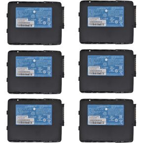6Pack BT-000318 4620mah Replacement Battery for Zebra for Symbol TC77 TC70 TC72 TC75 TC55 TC70X TC75X TC700H TC700K TC720L TC75BH TC75EK TC75AH TC75GK TC77HL BT-000318-01 Barcode Scanner Battery