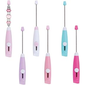 12 Pack Beadable Letter Opener Blanks - Metal Envelope Slitter Mail Openers with Beaded Design 12 Assorted Colors