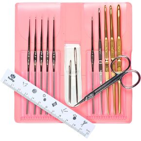 Tulip TCK-003 Classic 3 Crochet & Lace Needles Set of 15