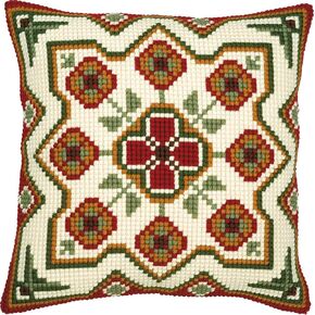 Vervaco Cross Stitch Cushion Kit Geometrical