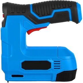 Electric Stapler Cordless Nail Gun with 1500mAh Lithium Battery USB Rechargeable Staple Gun Furniture Wood Frame DIY Tool for DIY Projects, Upholster and Woodworking