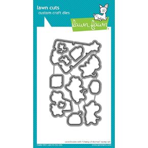 Lawn Fawn LF3501 Cheesy Christmas Lawn Cuts Dies