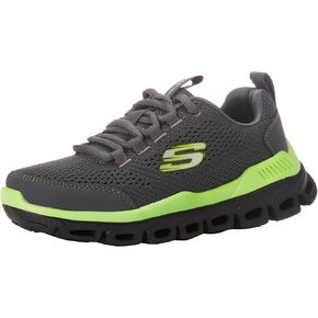 Skechers Kids Boy's Bounder-Zatic Sneaker, Navy/Orange, 11 Little Kid in Saudi Arabia