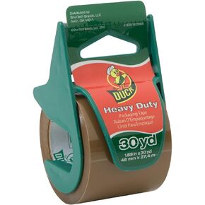 Duck Brand Heavy Duty Packing Tape, 1.88-Inch x 54.6-Yard, Tan, Single Roll (466605)