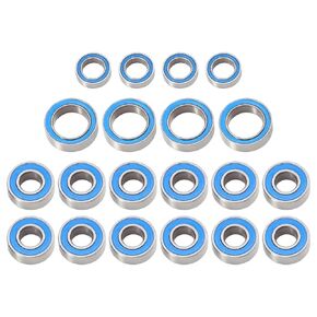 RC Praff Part متوافق مع Tamiya لـ TT01 TT01E TT01D لـ TT02B 1/10 ترقيات CAR RODRODSES Parts 20PCS KIT RUBBER BALLE BALLING KIT