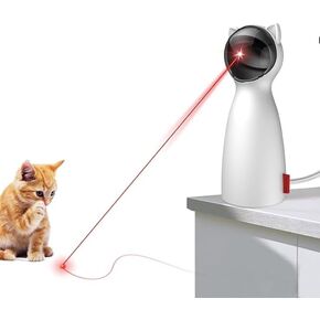 لعبة Lazer Cat التفاعلية التلقائية التلقائية للقطط الداخلية - الترفيه التلقائي للتمرينات التلقائية