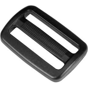 1.5 inch Black Plastic Tri-glide Slide - 10 pieces - from Strapworks