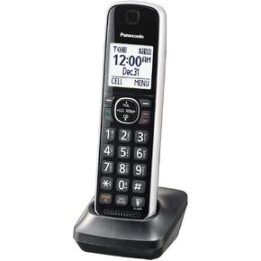 Panasonic Dect 6.0 Digital Additional Cordless Silver Handset for KX-TG885SK Cordless Phone System - KX-TGFA61B
