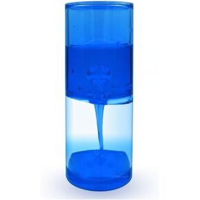 Playlearn 8" Sensory Ooze Tube Liquid Timer - Sensory Tube Ooze Timer (Red Slow)