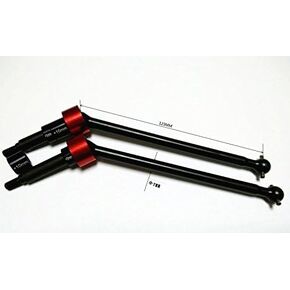 Hard Steel Driveshafts CVD Axle 15mm Width Extension for 1/8 HPI Savage Flux HP XL 86246
